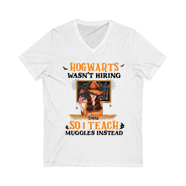 Personalized Shirt, I Teach Muggles Instead - Halloween Gift, Gifts For Teachers