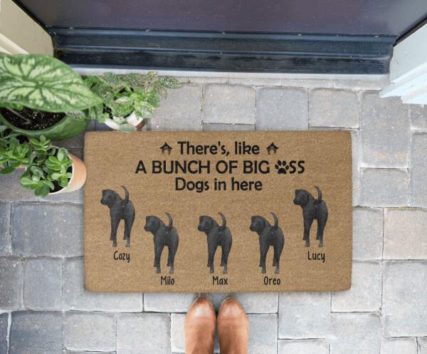 Custom Dog Welcome Entryway Rug - Kayarize