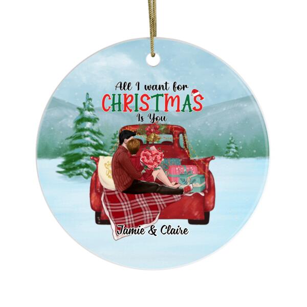 Personalized Ornament, You Will Forever Be My Always, Gift For Couples