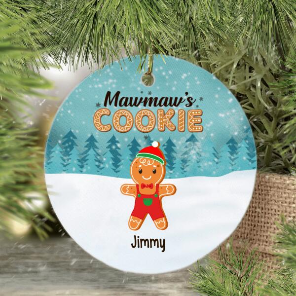 Gingerbread Grandma's - Christmas Personalized Gifts Custom Ornament for Grandma