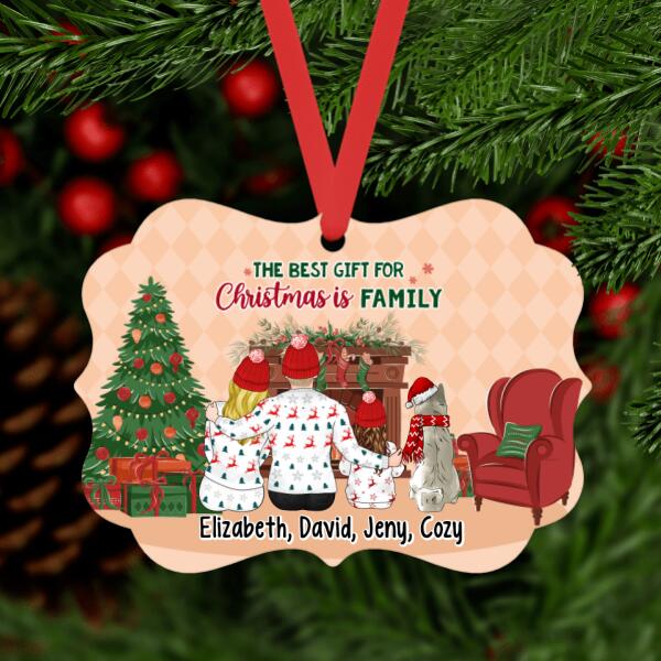 Personalized Ornament, The Joy Of Christmas Is Family, Christmas Gift For Family
