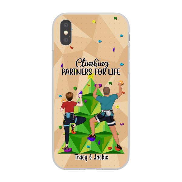 Personalized Phone Case, Climbing Partners For Life, Gift for Climbers
