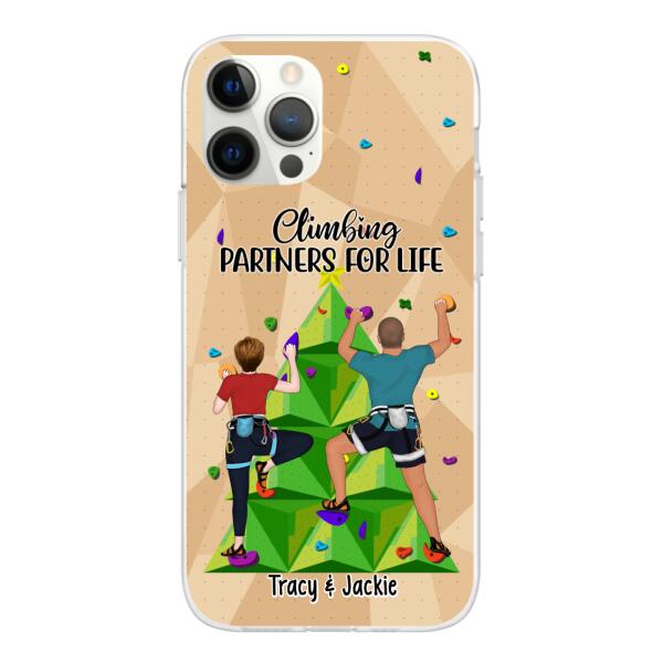 Personalized Phone Case, Climbing Partners For Life, Gift for Climbers