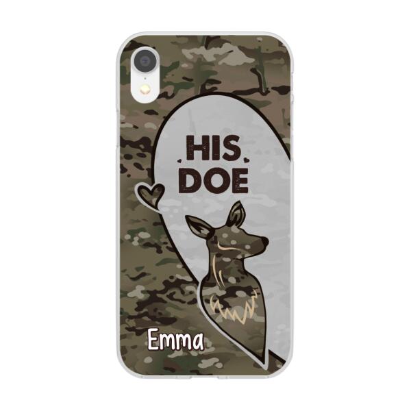 Personalized Phone Case, Deer Hunting Couple, Christmas Gift For Hunte GearLit Personalized Phone Case, Deer Hunting Couple, Christmas Gift For Hunte GearLit