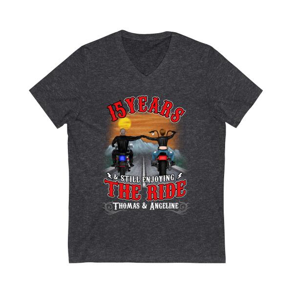 Personalized Shirt, Still Enjoying The Ride For Years, Gift For Motorcycle Lovers