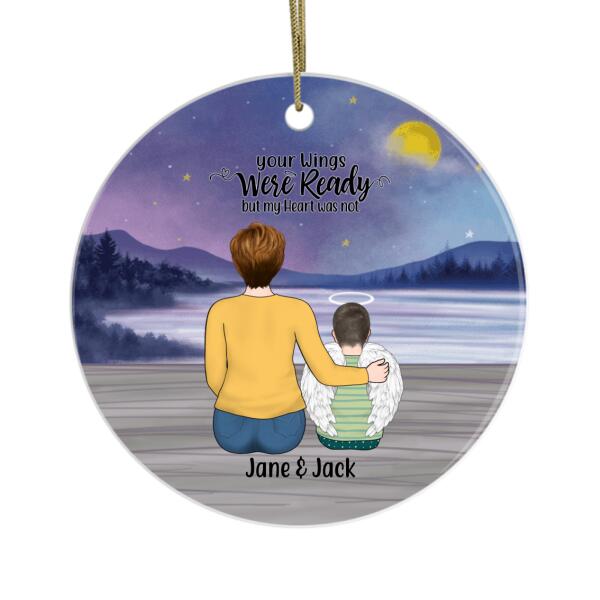 Personalized Ornament, Memorial Gift for Loss of Child, Loss of Son, Daughter