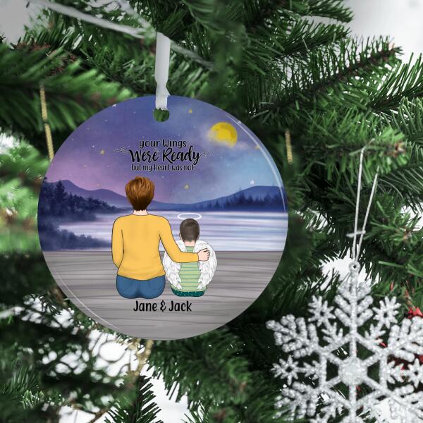 Personalized Ornament, Memorial Gift for Loss of Child, Loss of Son, Daughter