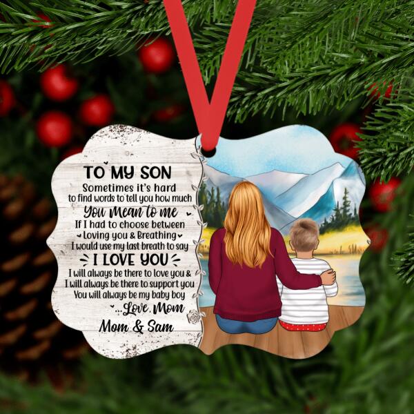 To My Son/Daughter From Mom - Christmas Personalized Gifts Custom