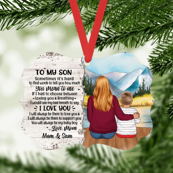Christmas Mom and Daughters - Personalized Christmas Gifts Custom Orna —  GearLit
