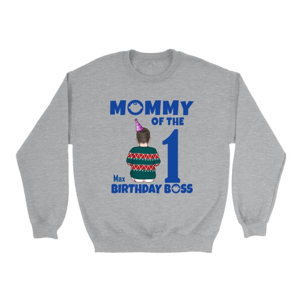 Personalized First, Birthday Boss, Birthday Gift For Kid, Family Shirt For Birthday Party