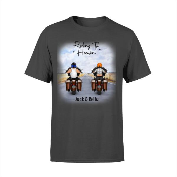 Personalized Shirt, Riding Motorcycle Partners, Gift for Motorcycle Lovers, Friends