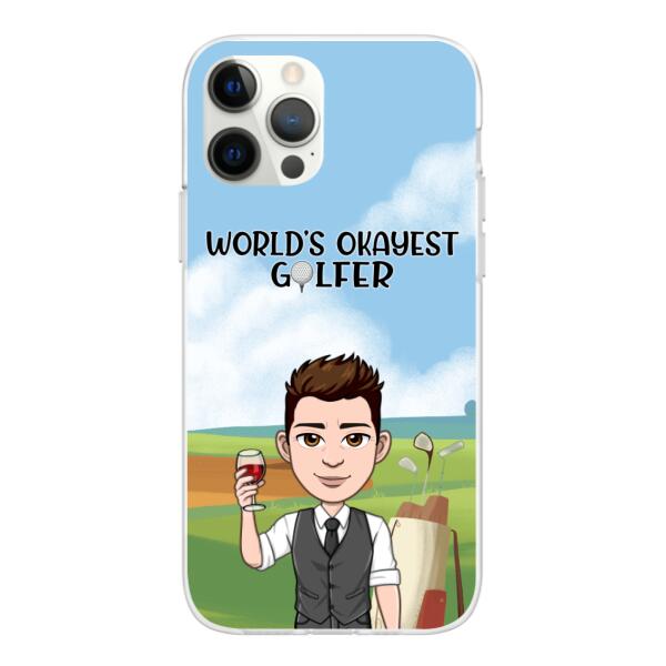 Personalized Phone Case, Cool Golf Player, Gifts For Golf Lovers — GearLit Personalized Phone Case, Cool Golf Player, Gifts For Golf Lovers — GearLit