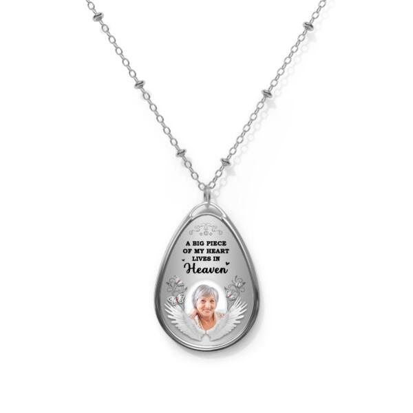I'm Always With You - Custom Necklace Photo Upload, For Her, For Him, Memorial