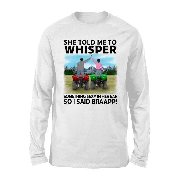 Personalized Shirt, , ATV Partners, Gifts For Quad Bike Lovers