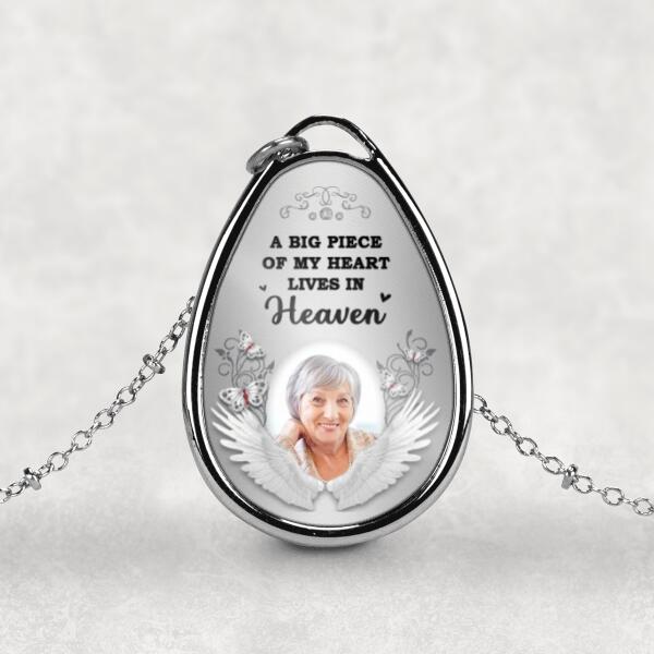 I'm Always With You - Custom Necklace Photo Upload, For Her, For Him, Memorial