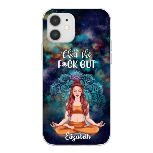 Just A Girl Who Loves Yoga - Personalized Phone Case For Her, Yoga