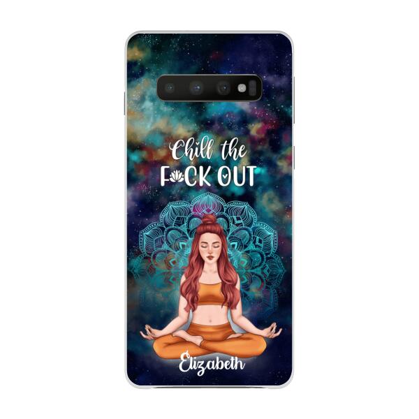 Just A Girl Who Loves Yoga - Personalized Phone Case For Her, Yoga