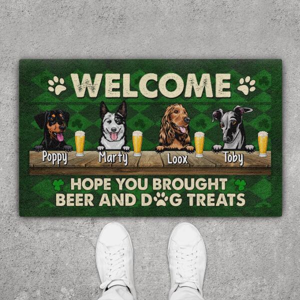 Hope you brought beer and dog treats sale