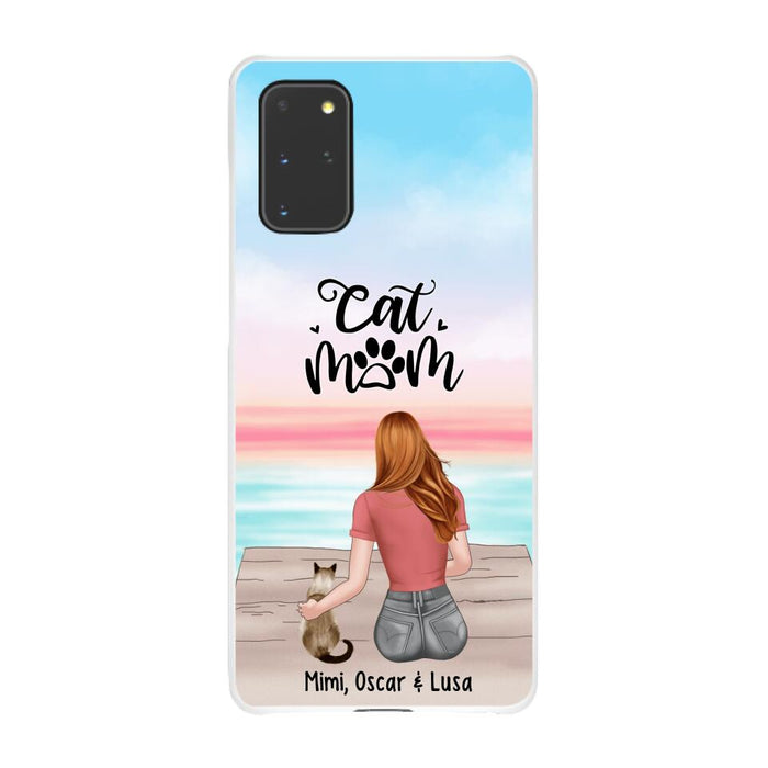 Best Cat Mom Ever - Personalized Gifts for Custom Cat Phone Case for Cat Mom, Cat Lovers