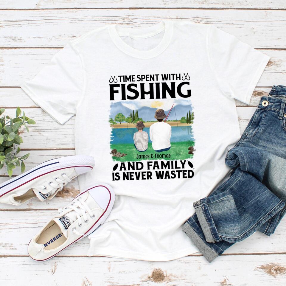 That's What I Do I Pet My Dogs I Go Fishing - Personalized Shirt for Her, Him, Dog Lovers, Fishing - GearLit