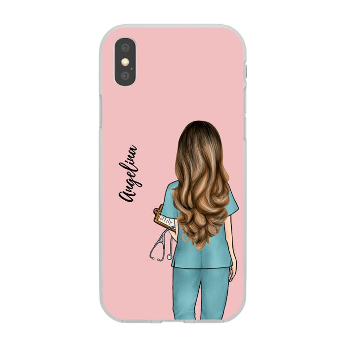 Professions Woman - Personalized Phone Case For Her, Sister, Friends