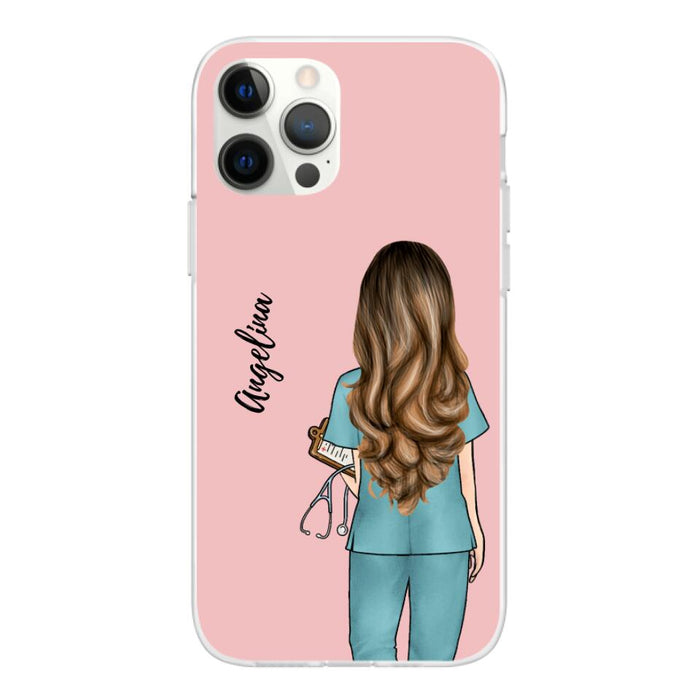 Professions Woman - Personalized Phone Case For Her, Sister, Friends GearLit Professions Woman - Personalized Phone Case For Her, Sister, Friends GearLit