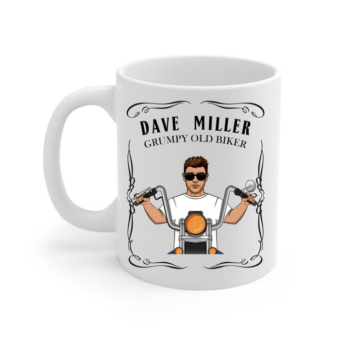 Never Underestimate An Old Man With A Motorcycle - Personalized Mug For Motorcycle Lovers, Bikers