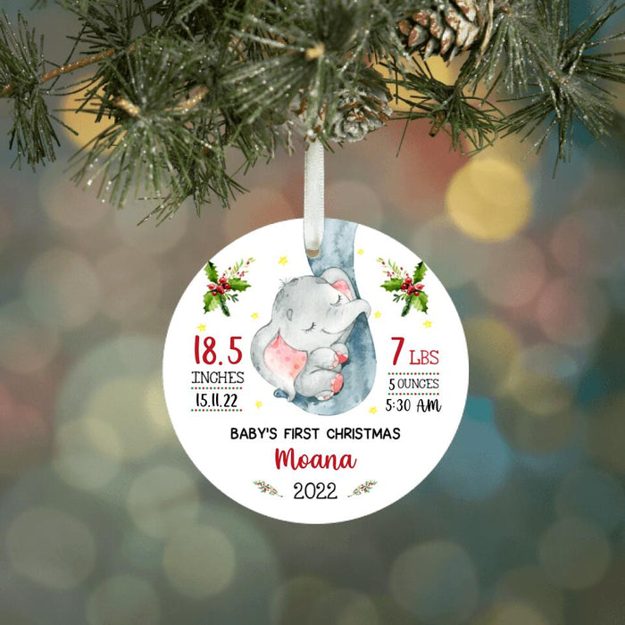 Baby First Christmas - Personalized Ornament For Baby, Christmas Gifts