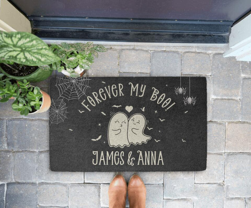 Forever My Boo - Personalized Gifts Custom Doormat for Family