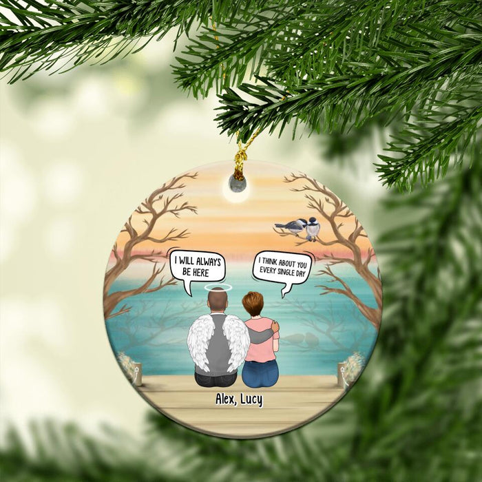 I Am Always with You - Personalized Gifts Custom Memorial Ornament for Family, Memorial Gifts