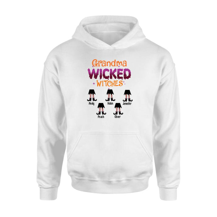 Personalized Shirt, Wicked Witches Feet, Gifts For Halloween Family