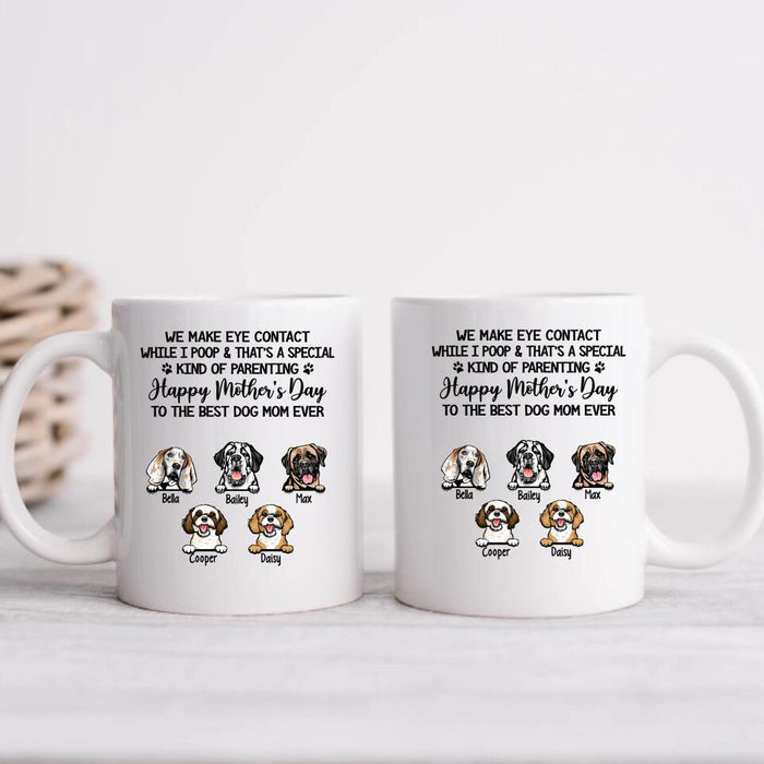 Dog Personalized Mug, Mother's Day Gift for Dog Lovers, Dog Dad, Dog Mom -  MG064PS05