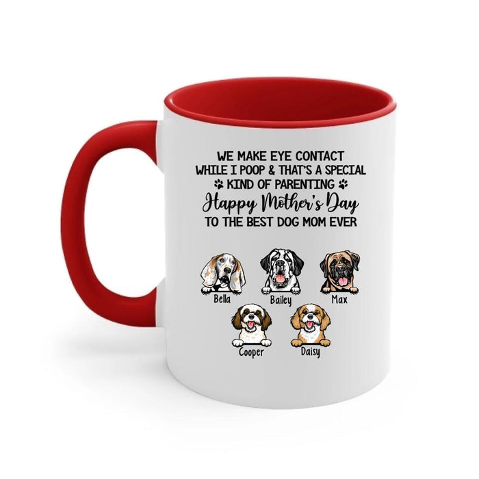 Personalized Happy Mother's Day Gift For Dog Mom Dog Lover Mug - Family  Panda - Unique gifting for family bonding
