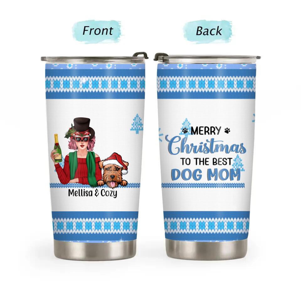 Best Dog Mom Ever - Personalized Gifts Custom Dog Tumbler for Dog Mom, —  GearLit