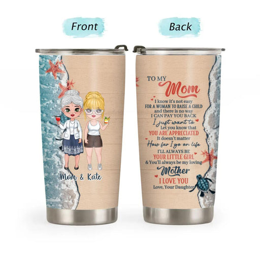 New Mom Custom Tumbler On Our 1st Mother's Day I Want To Tell You