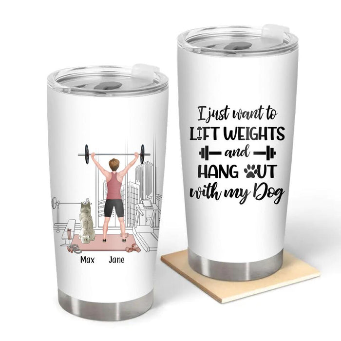Big Girl - Personalized Tumbler Cup - Gift For Gymer - Big Girl