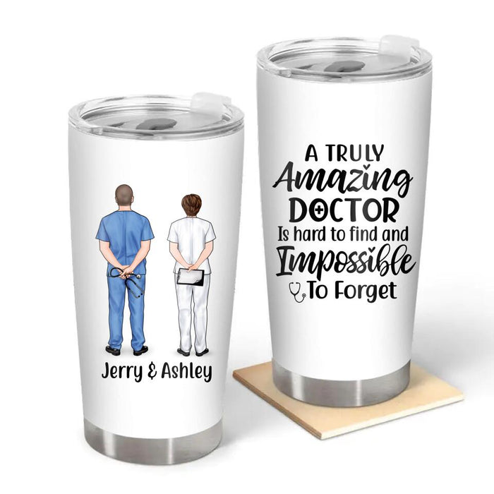Personalized Tumbler, Doctor Couple And Colleagues, Gift For Doctors