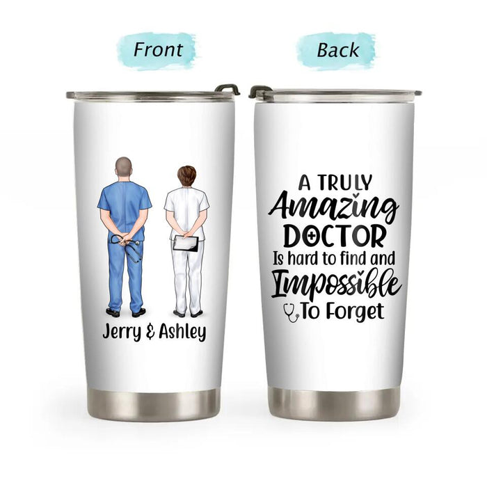 Personalized Tumbler, Doctor Couple And Colleagues, Gift For Doctors
