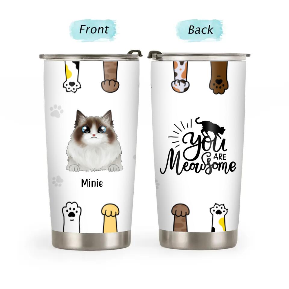 Fathers Day Gifts For Cat Owners Best Cat Dad Ever 20Oz Tumbler –  PERSONALIZEDWITCH