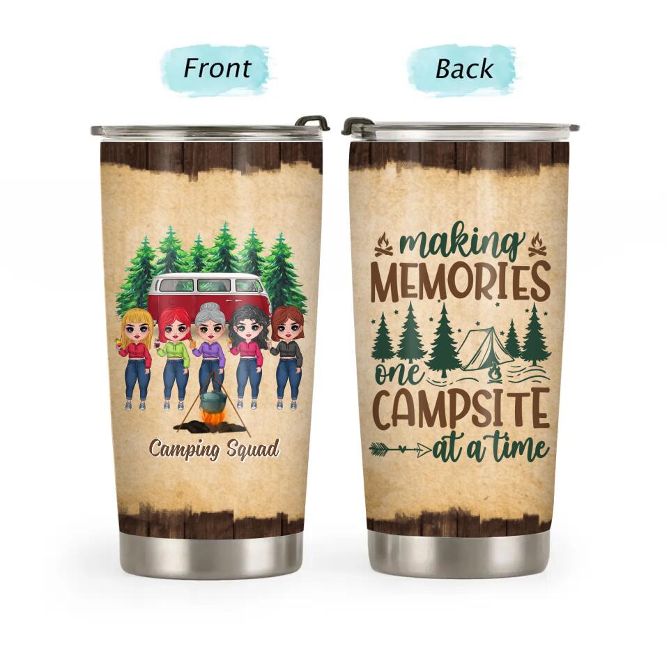 Making Campsite Memories, Personalized Camping Travel Mug, Gift