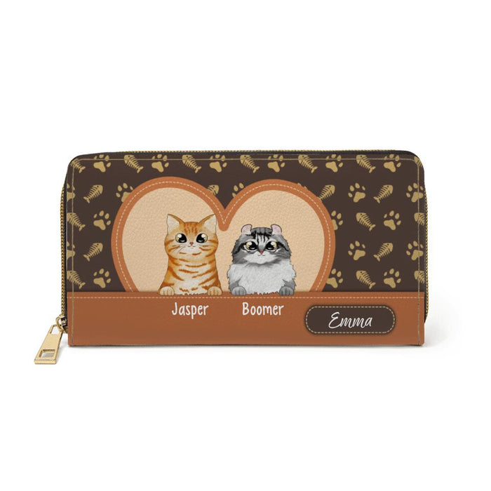 Custom Dog Mom Cat Mom Purse - Personalized Gifts, Custom Wallet