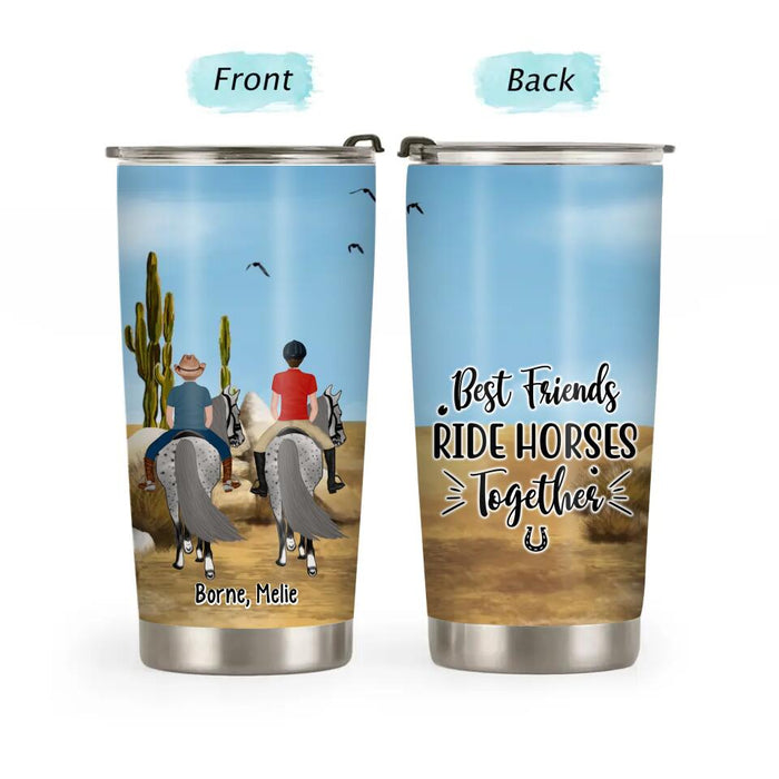 Personalized Horse Stainless Steel Tumbler Horse Painting Style Custom  Insulated Tumbler Personalised Horse Gifts | BigProStore