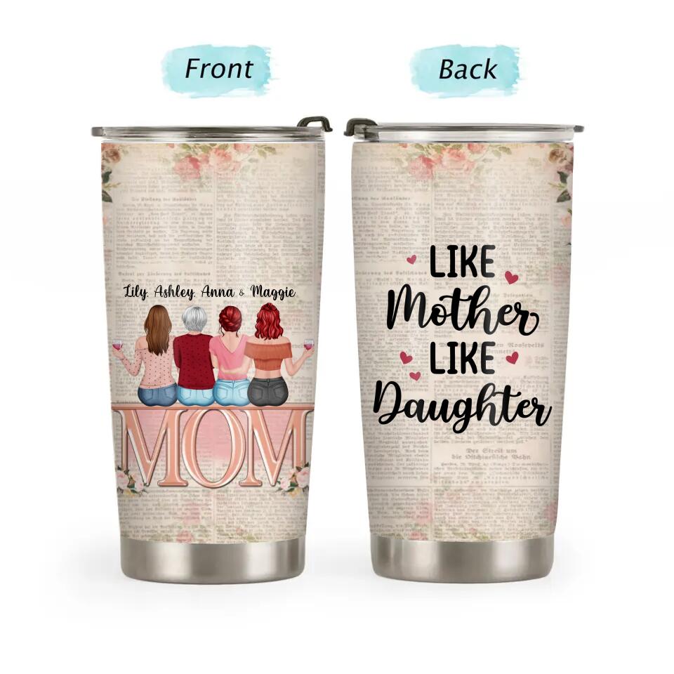 Mother's Day - Mother's Day Tumbler Mom Daughter Tumbler Mother