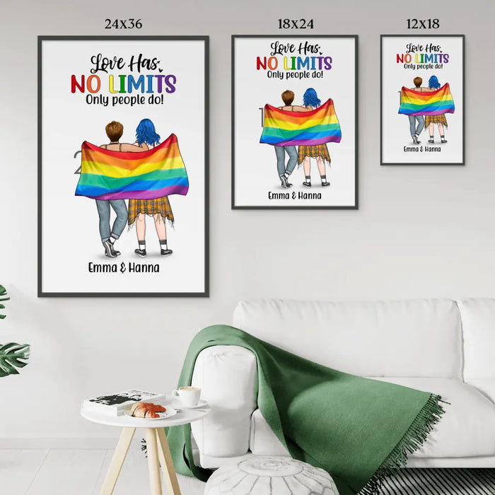 Personalized Poster, Gifts For Him, Gifts For Her, Gifts for LGBT Couples