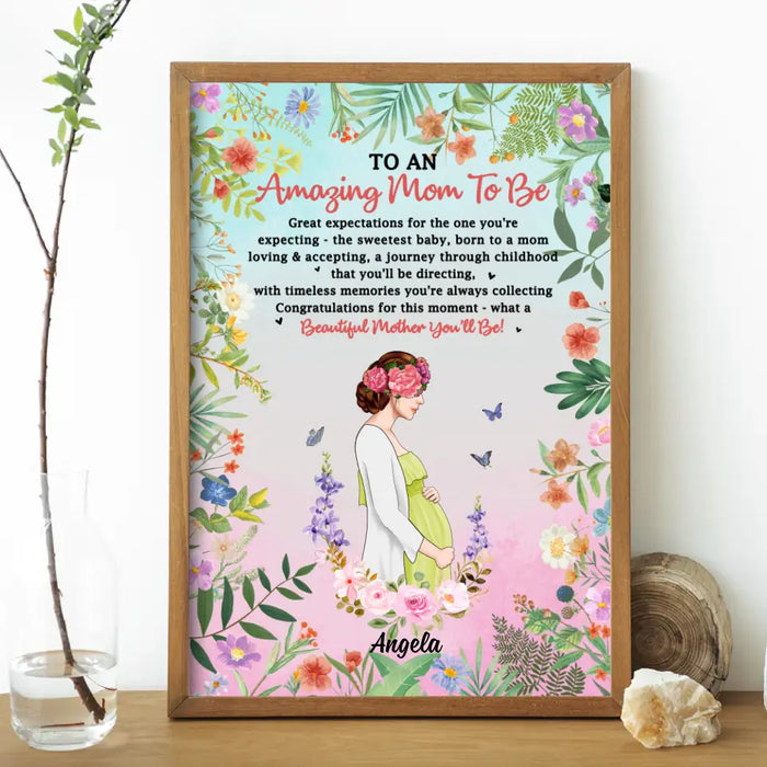 What a Beautiful Mother You'll Be - Personalized Gifts Custom Poster for Mom