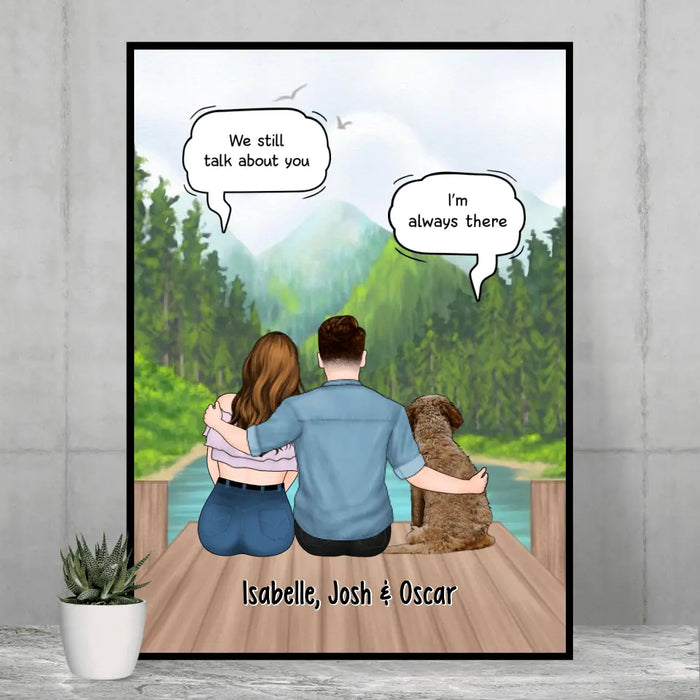 We Still Talk About You Personalized Poster For Couples, Him, Her, D