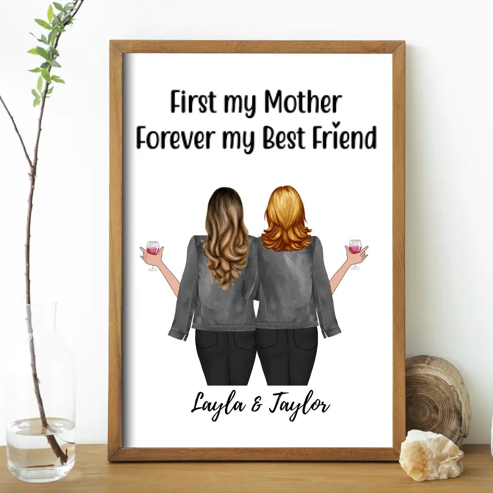 First my mother forever my best sale friend gifts