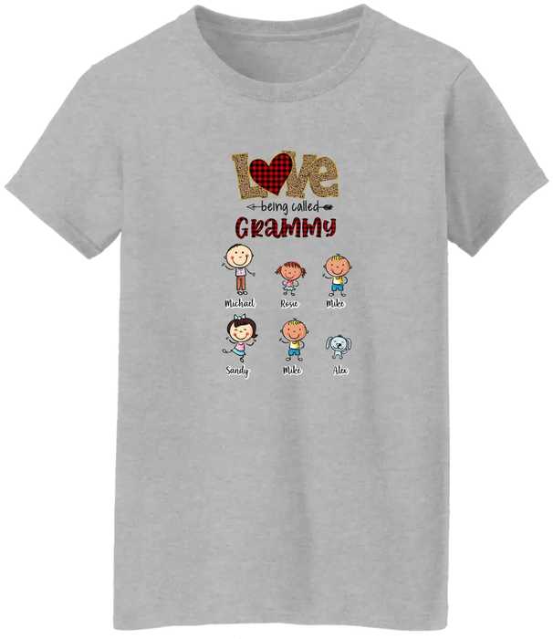 This Grandma Belongs To Custom Grandchildren With Names - Personalized Gifts Custom Shirt For Grandma