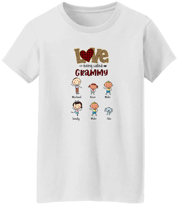 This Grandma Belongs To Custom Grandchildren With Names - Personalized Gifts Custom Shirt For Grandma