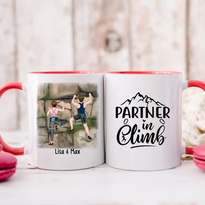 Partner in Climb - Personalized Gifts Custom Climbing Mug for Her, for —  GearLit